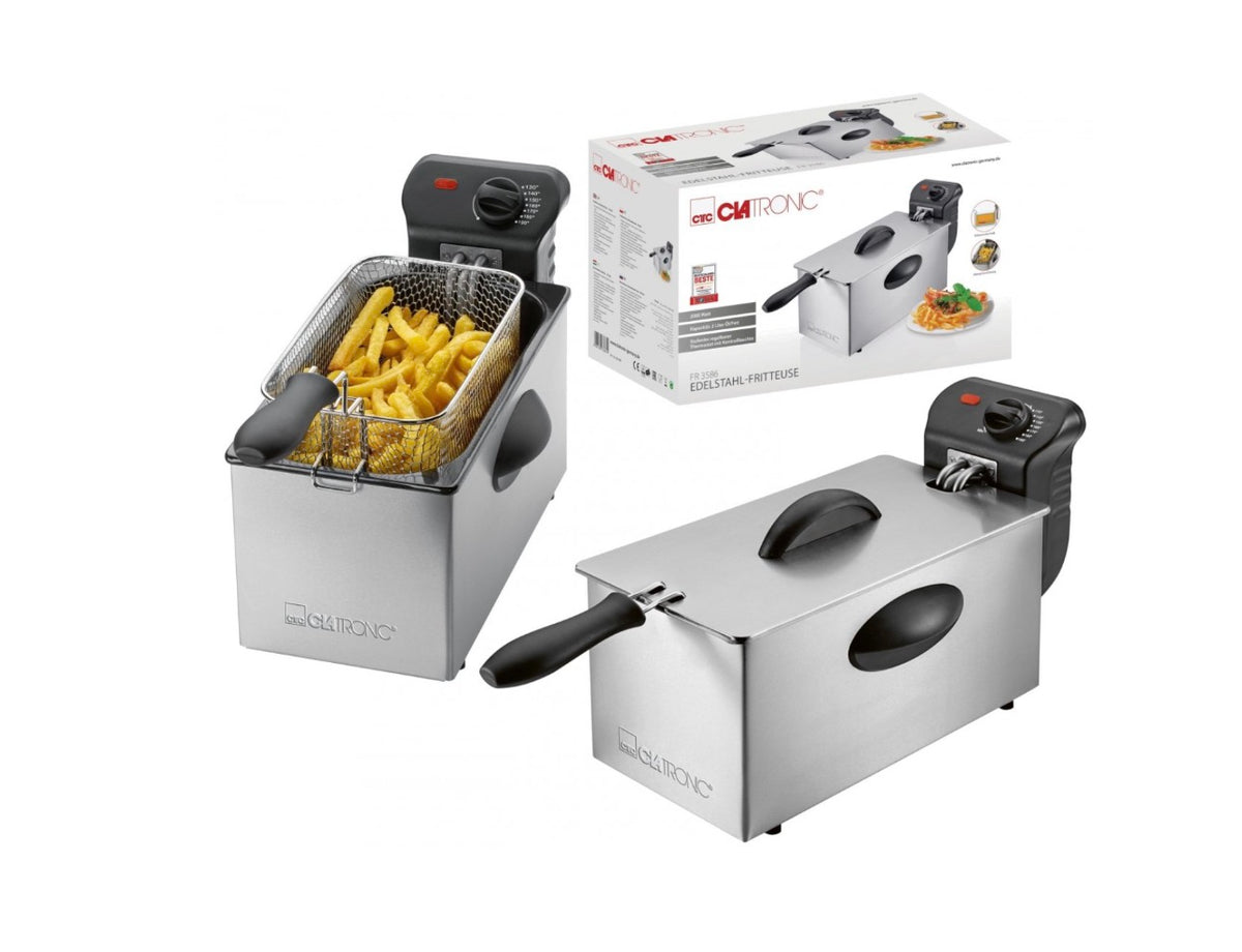 Clatronic fr3586 Deep Fryer Stainless Steel
