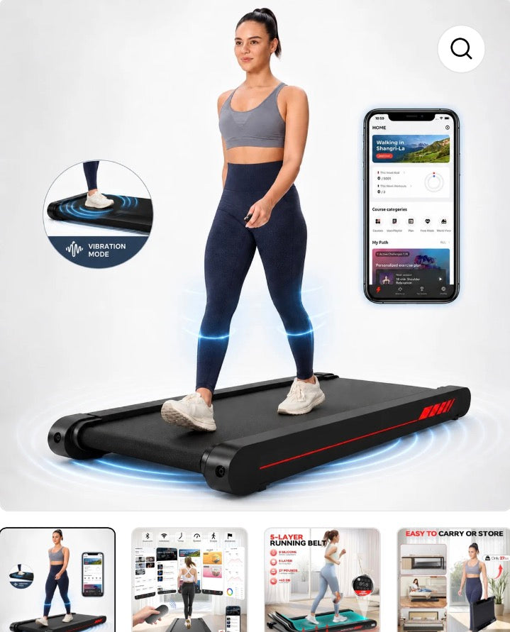 Walking vibration pad