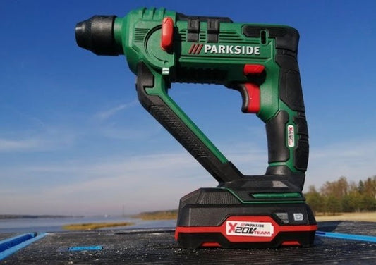 Parkside Cordless Rotary Hammer — 20V SDS-Plus X 20V Team