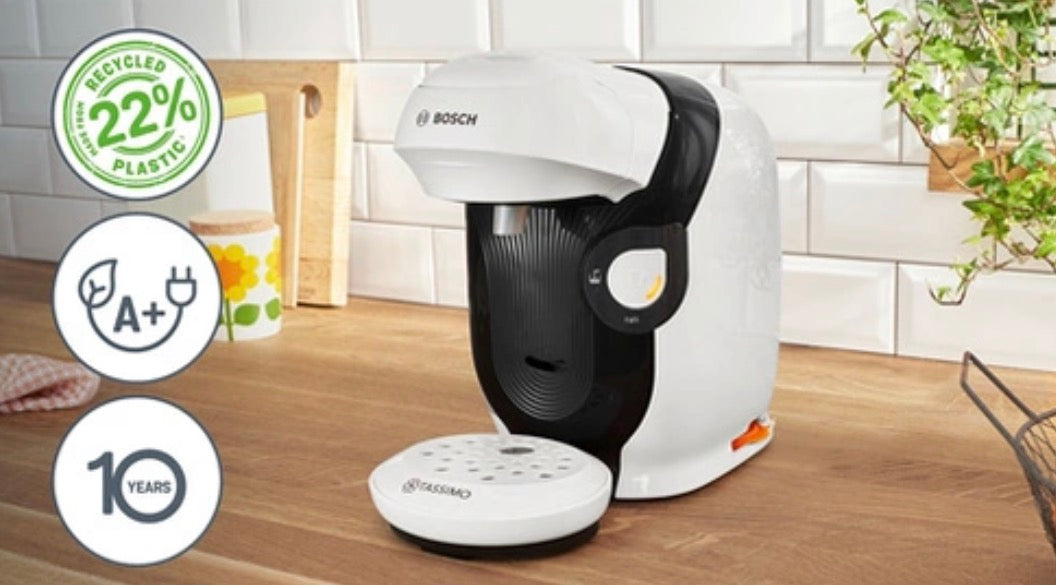 Tassimo BOSCH COFFEE MAKER, HOT BEVERAGE DISPENSER, TASSIMO STYLE FRIENDLY TAS114E