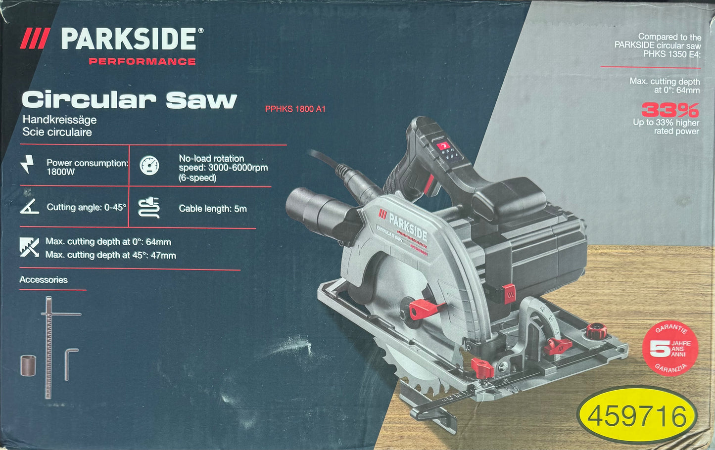 Parkside Performance Circular Saw