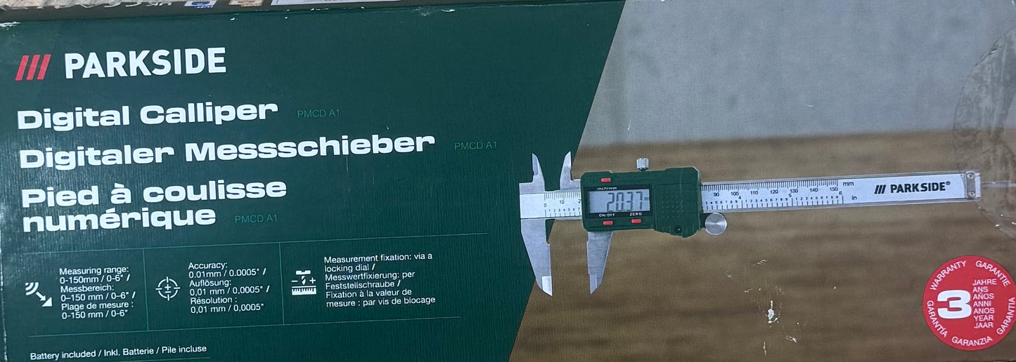 PARKSIDE
Caliper/Angle Protractor