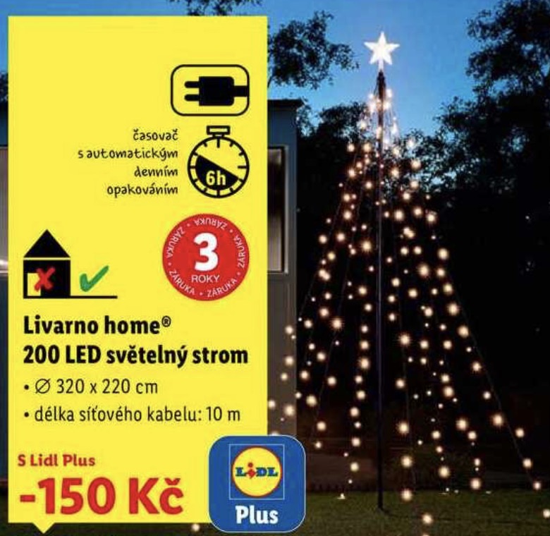Livarno home LED Light Tree 200xLED