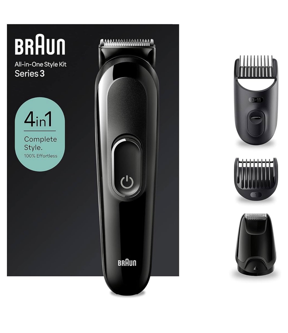 Brand: B. Braun
Braun SK3400 Series 3 All-In-One Men's Hair Trimmer Kit