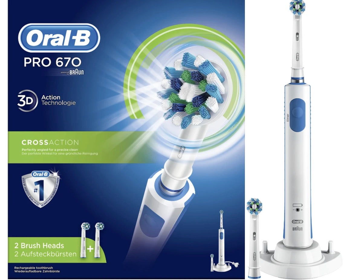 ORAL-B PRO670CA ELECTRIC TOOTHBRUSH