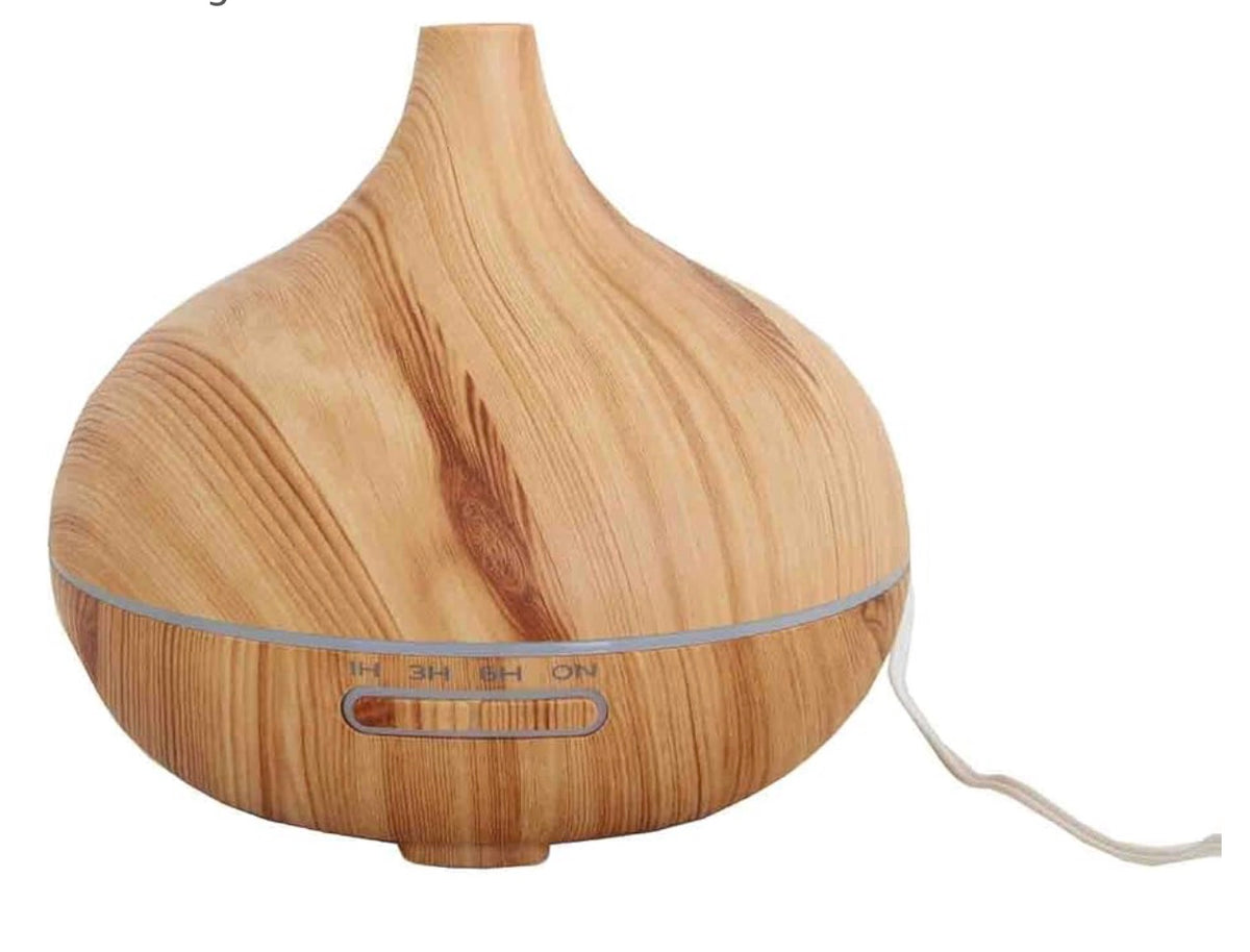 Silvercrest Ultrasonic Aromatherapy Diffuser 300ml Wood Effect