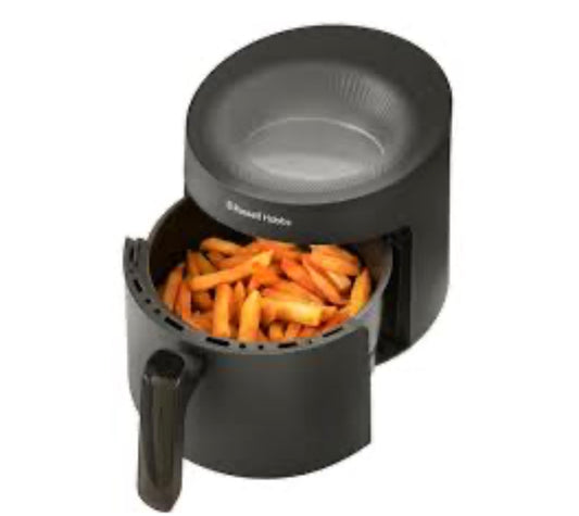 Russell Hobbs Satisfry Panoramic Air Fryer — 5 L, Skylight Window & Internal Illumination, Black