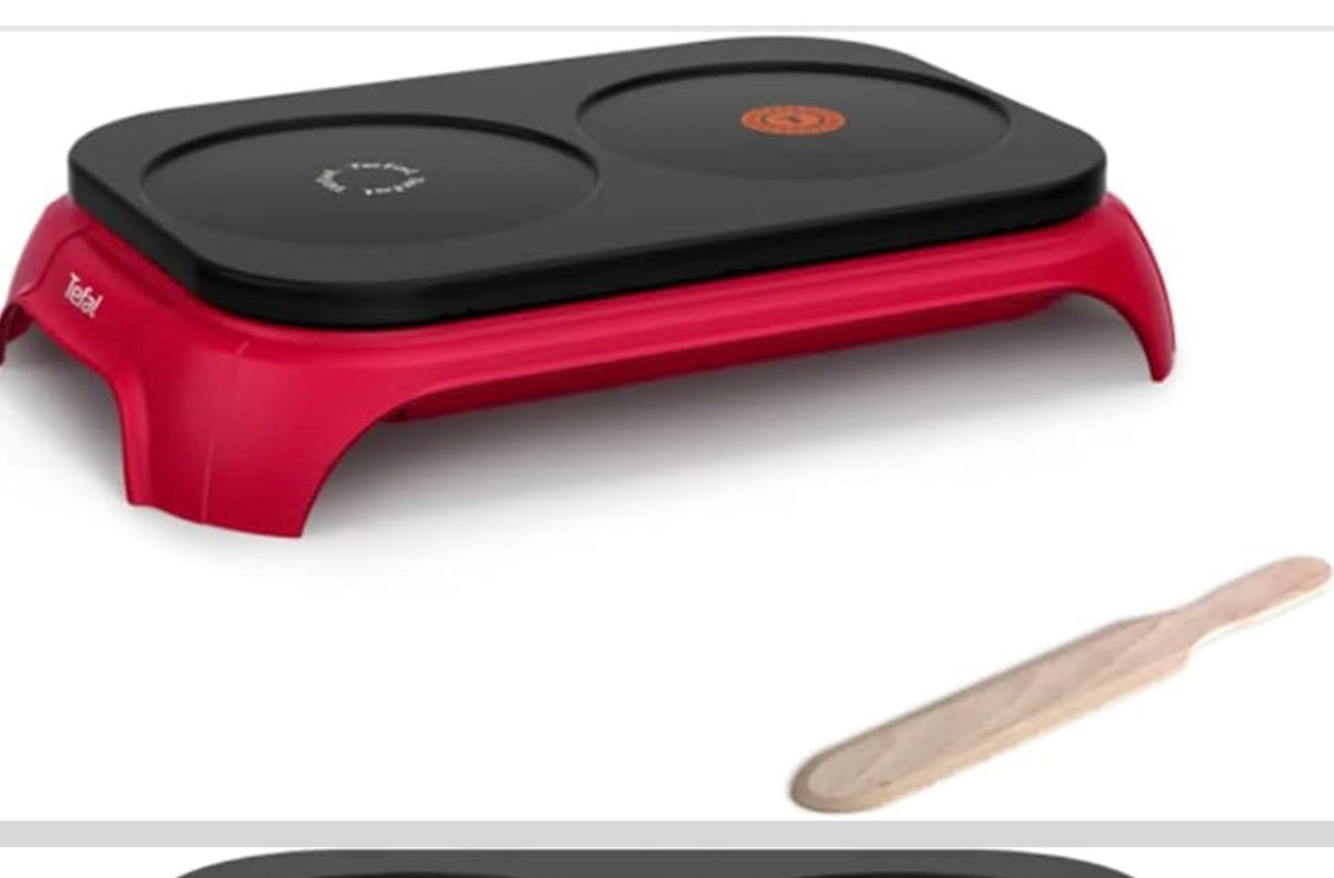 Crêpière Tefal Crep'party Colormania 1000 W Rouge