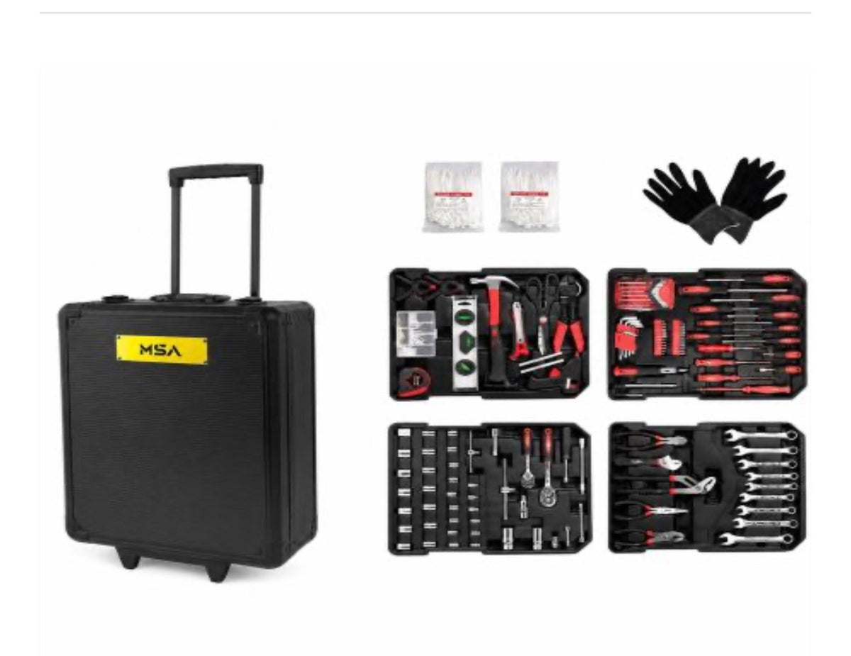 MSA tool trolley with drawers 610pieces