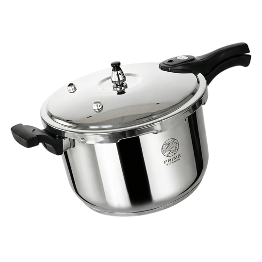 Prime Kitchen 304 Stainless Steel Pressure Cooker 9 L