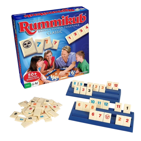 Rummikub Standard — Classic Number Tile Family Strategy Game