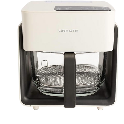 Create Fryer Studio Crystal Glass Air Fryer 4.2 L