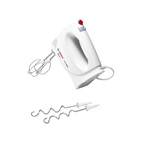 Bosch CleverMixx 300 W Hand Mixer — BPA-Free, with Beaters & Dough Hooks