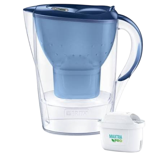 BRITA Aluna Water Filter Jug — 2.4 L with 1 MAXTRA PRO All-in-1 Cartridge Included