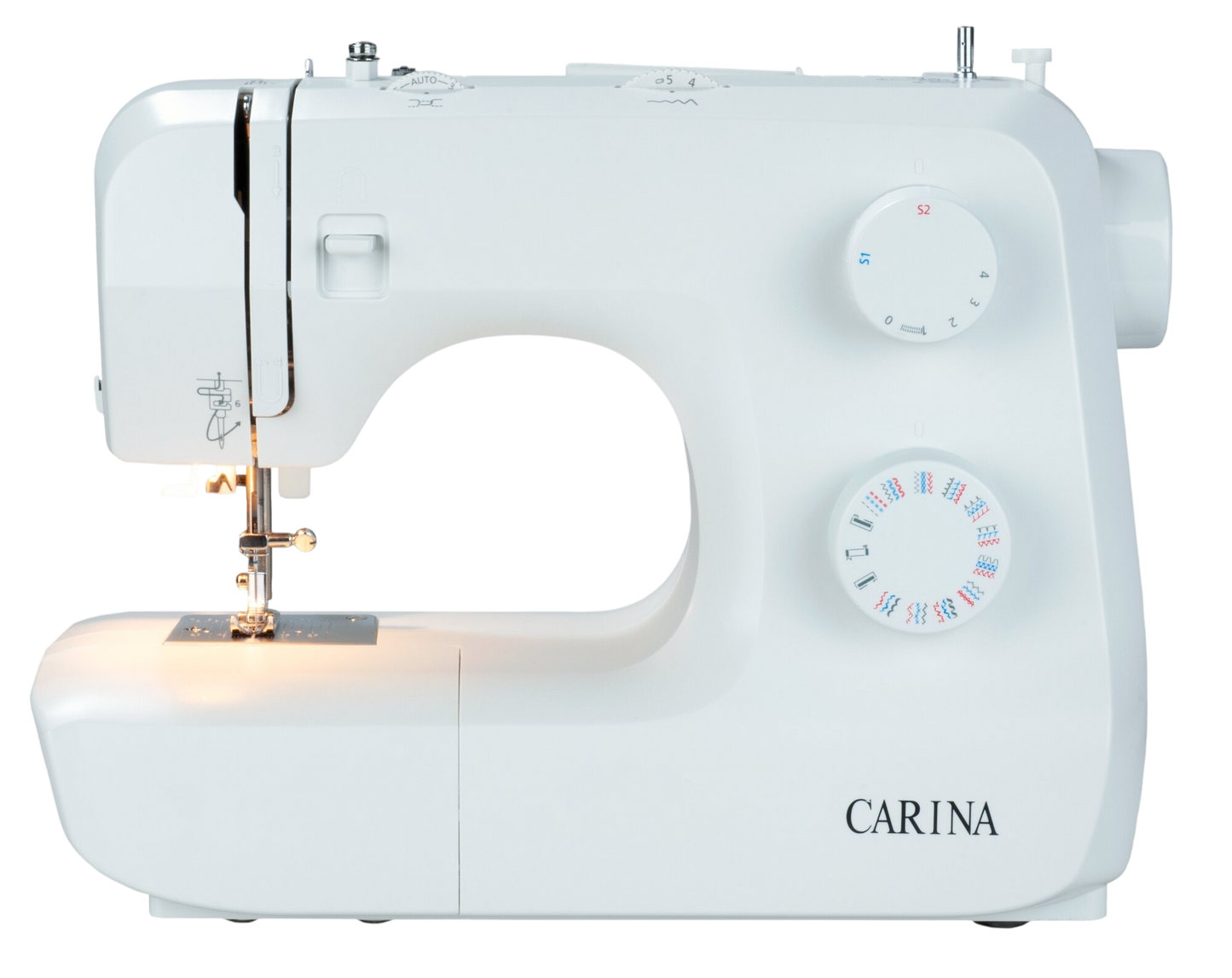 Carina Nähmaschine — Sewing Machine with 33 Stitch Functions