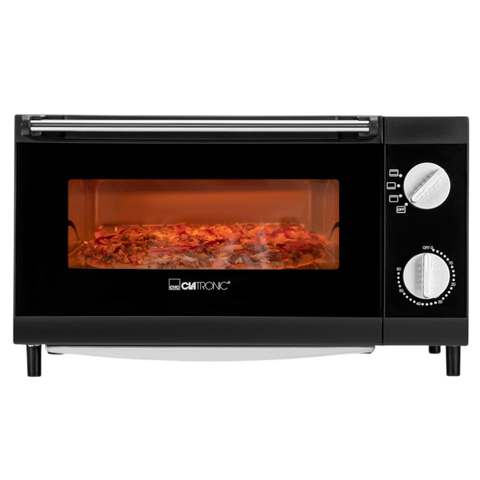 Clatronic Multi Pizza Oven — 12 L Capacity, 60-Minute Timer, Fits 26 x 25 cm Pizza