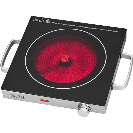 TZS First Austria Infrared Cooking Plate — Single Ceramic Hob