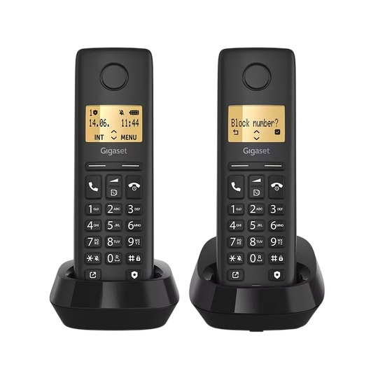 Gigaset Pure 100A Duo Cordless Phone Set