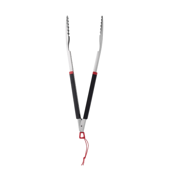 Grillmeister Stainless Steel BBQ Tongs — 44 cm