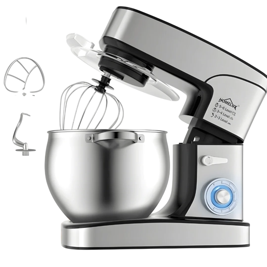 Homelux Stand Mixer — with 12L Stainless Steel Bowl