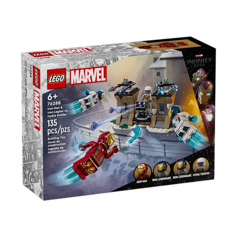 LEGO Marvel Iron Man & Iron Legion vs. Hydra Soldier 76288