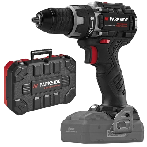 Parkside Performance Brushless Hammer Drill — 20V Cordless