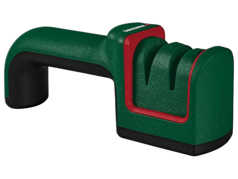 Parkside Axe & Knife Sharpener — Diamond-Coated Manual Sharpener with 2 Guide Slots