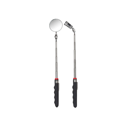 PARKSIDE — 2-Piece LED Pick-Up Magnet and Inspection Mirror Set