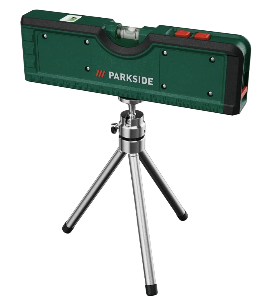 Parkside Laser-Wasserwaage — Line & Cross-Line Laser Level with Tripod