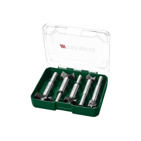 Parkside Wood Drill and Countersink Set — 8 Piece