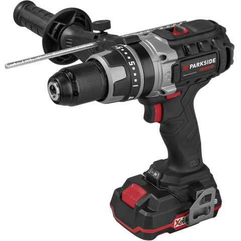 Parkside Cordless Drill Set — 20V Impact Drill with Accessories