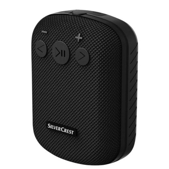 SilverCrest Bluetooth Bicycle Speaker – Waterproof 5W Outdoor Speaker