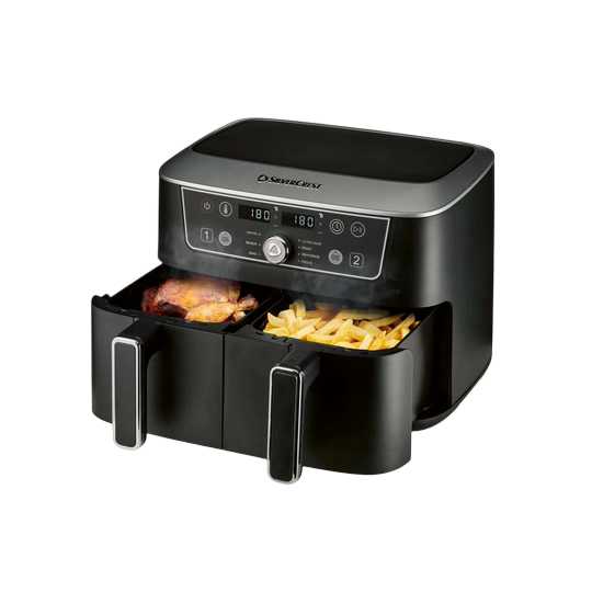 SilverCrest Dual-Zone Hot Air Fryer 2600 W