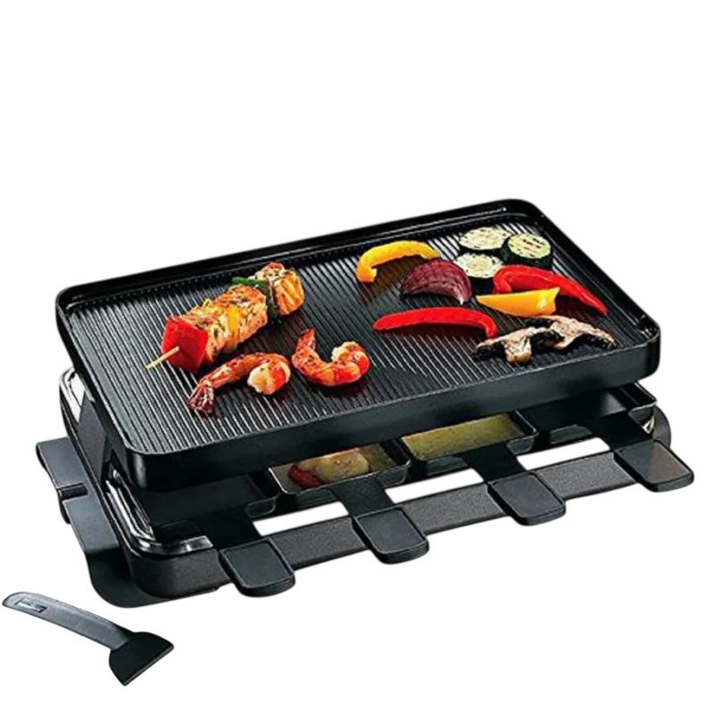 Switch On Raclette Grill – 8-Person Electric Party Table Raclette