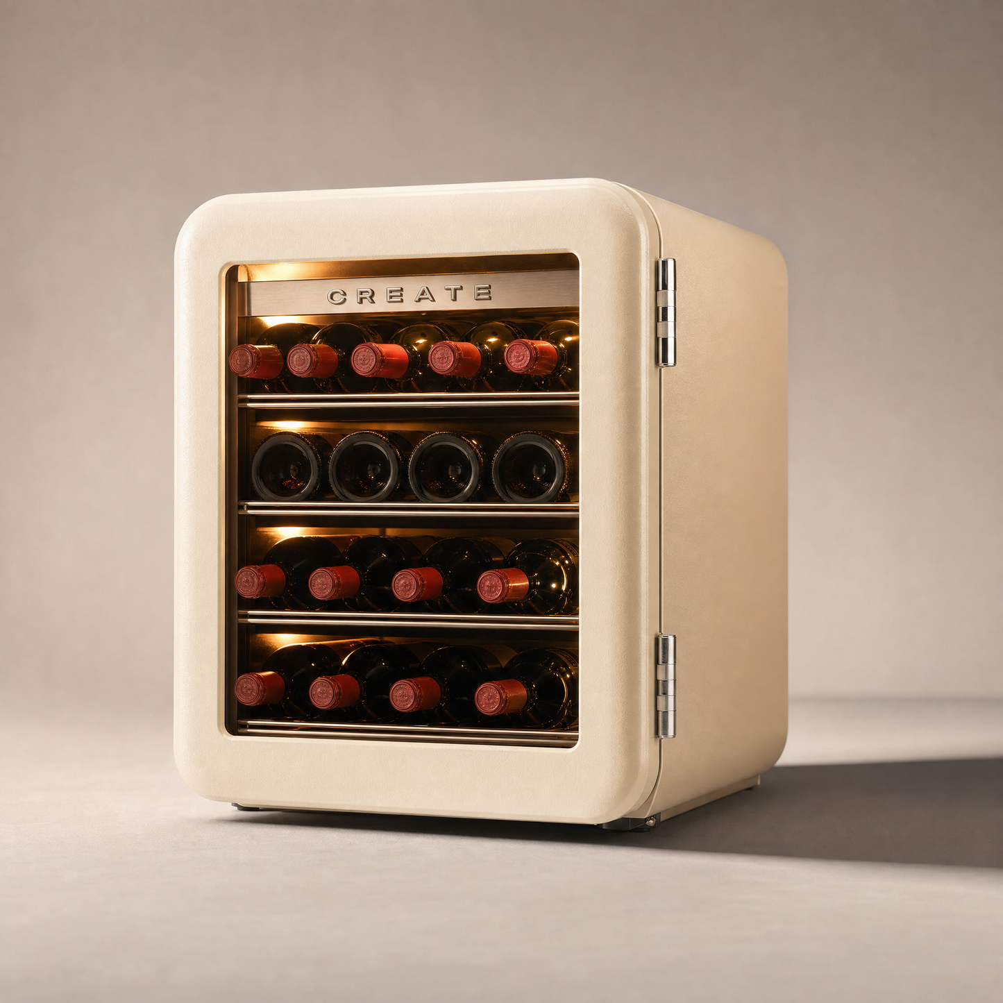 CREATE Retro 12 — 12-Bottle Retro Wine Cooler
