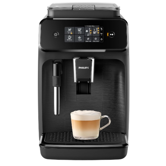 Philips 1200 Series — Automatic Espresso Machine + Classic Milk Frother
