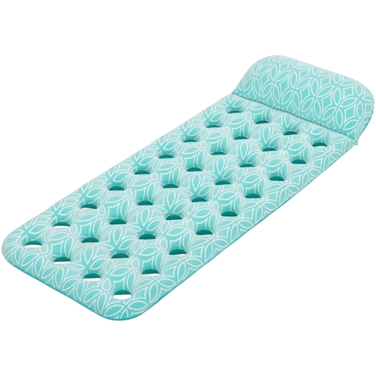 Bestway Comfort Plush Floating Mat — Luxury Inflatable Pool Lounger