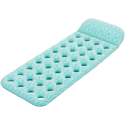 Bestway Comfort Plush Floating Mat — Luxury Inflatable Pool Lounger