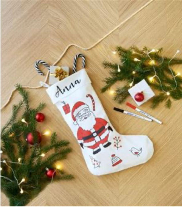 Offer Creative Christmas Textile Set Santa Claus 4600 4 Pieces
