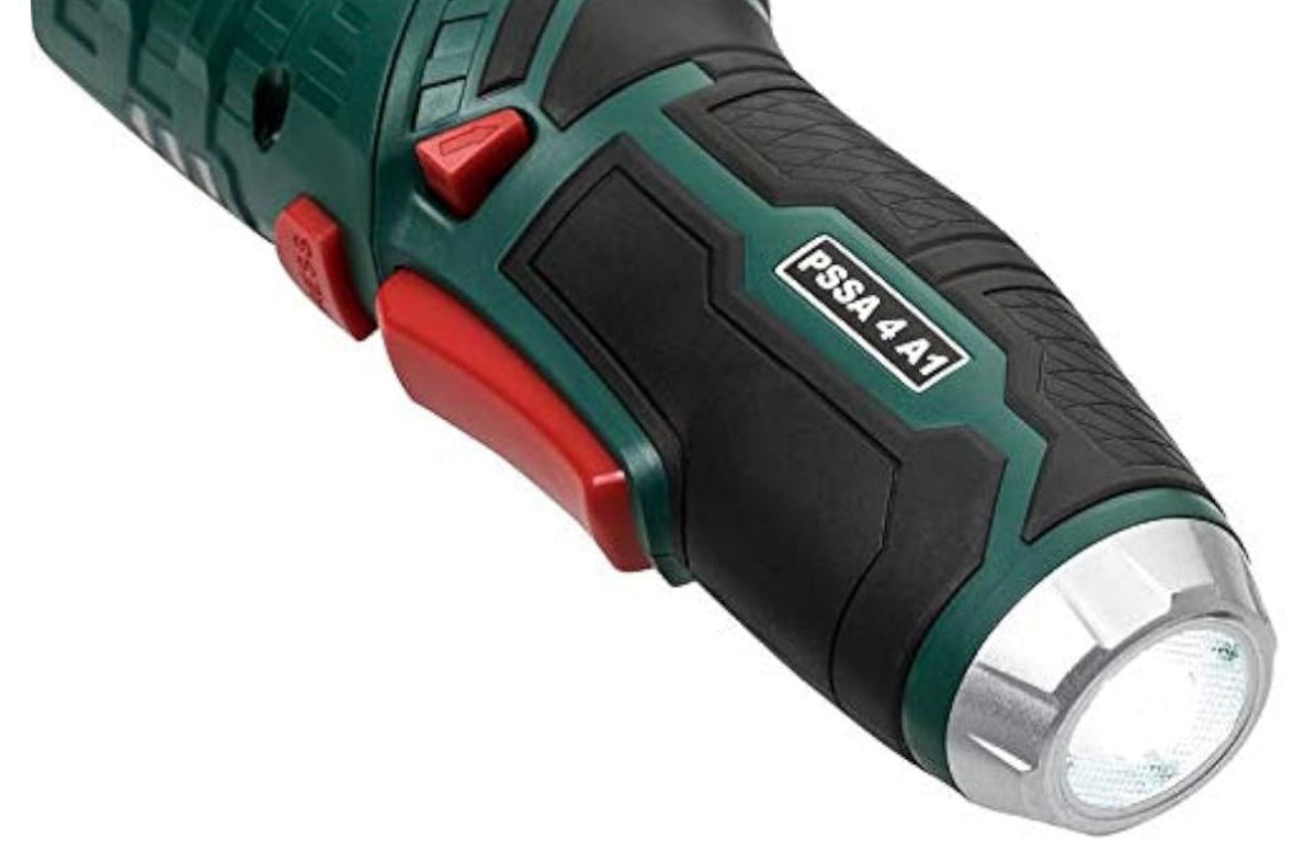 Brand: Parkside
4.0
4.0 out of 5 stars
(38)
PARKSIDE PSSA 4 A1 Cordless Screwdriver | LED Light | USB Charger | Case + Bit Accessories