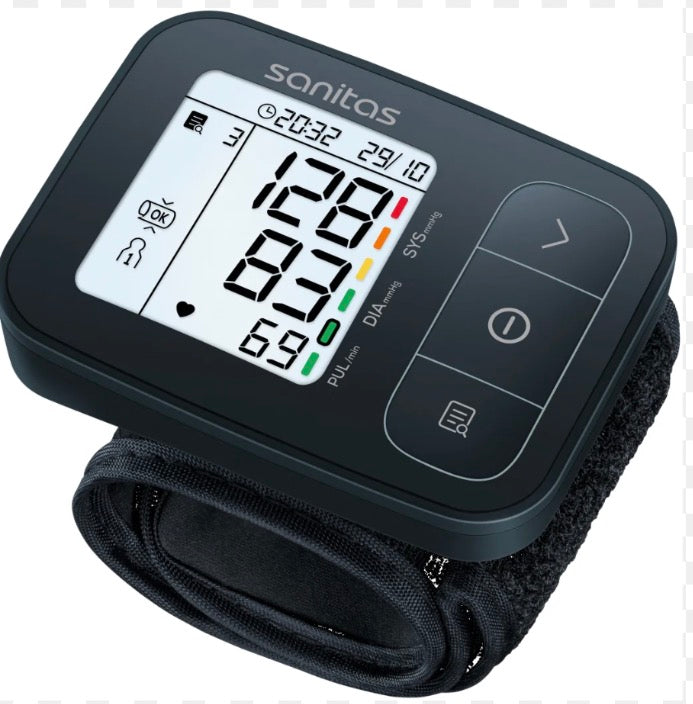 SANITAS SBC 30 TENSIOMÈTRE ÉLECTRONIQUE AU POIGNET /EBNX