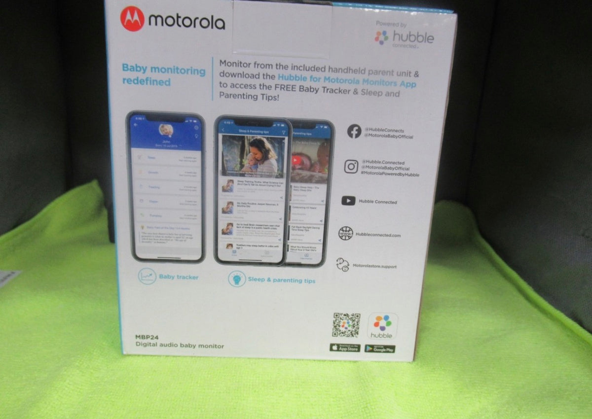 Motorola MBP24 Digital Audio Baby Monitor