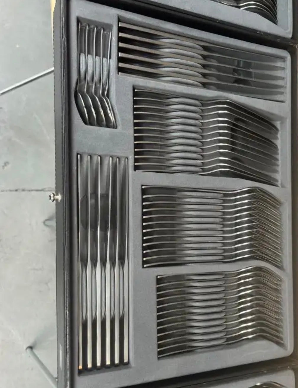 Premium 150-Piece Stainless Steel Cutlery Set – Complete Flatware Set for 30