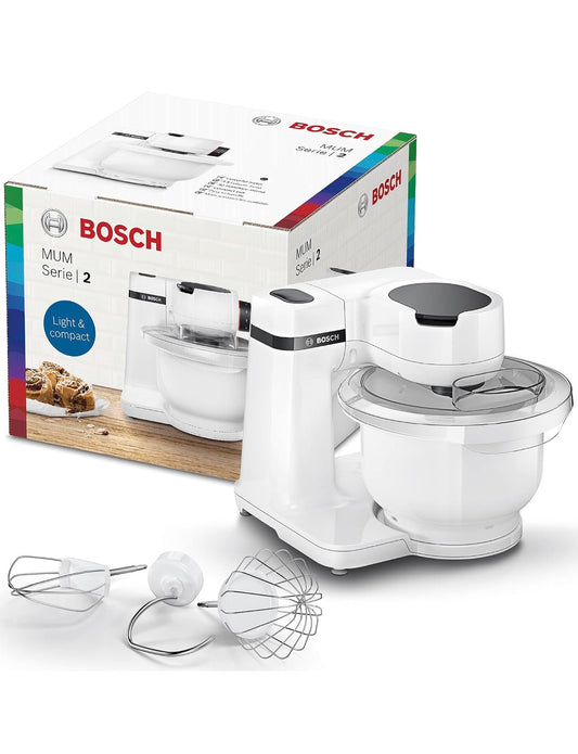 Bosch MUM Serie 2 Kitchen Machine – Compact Stand Mixer 700W