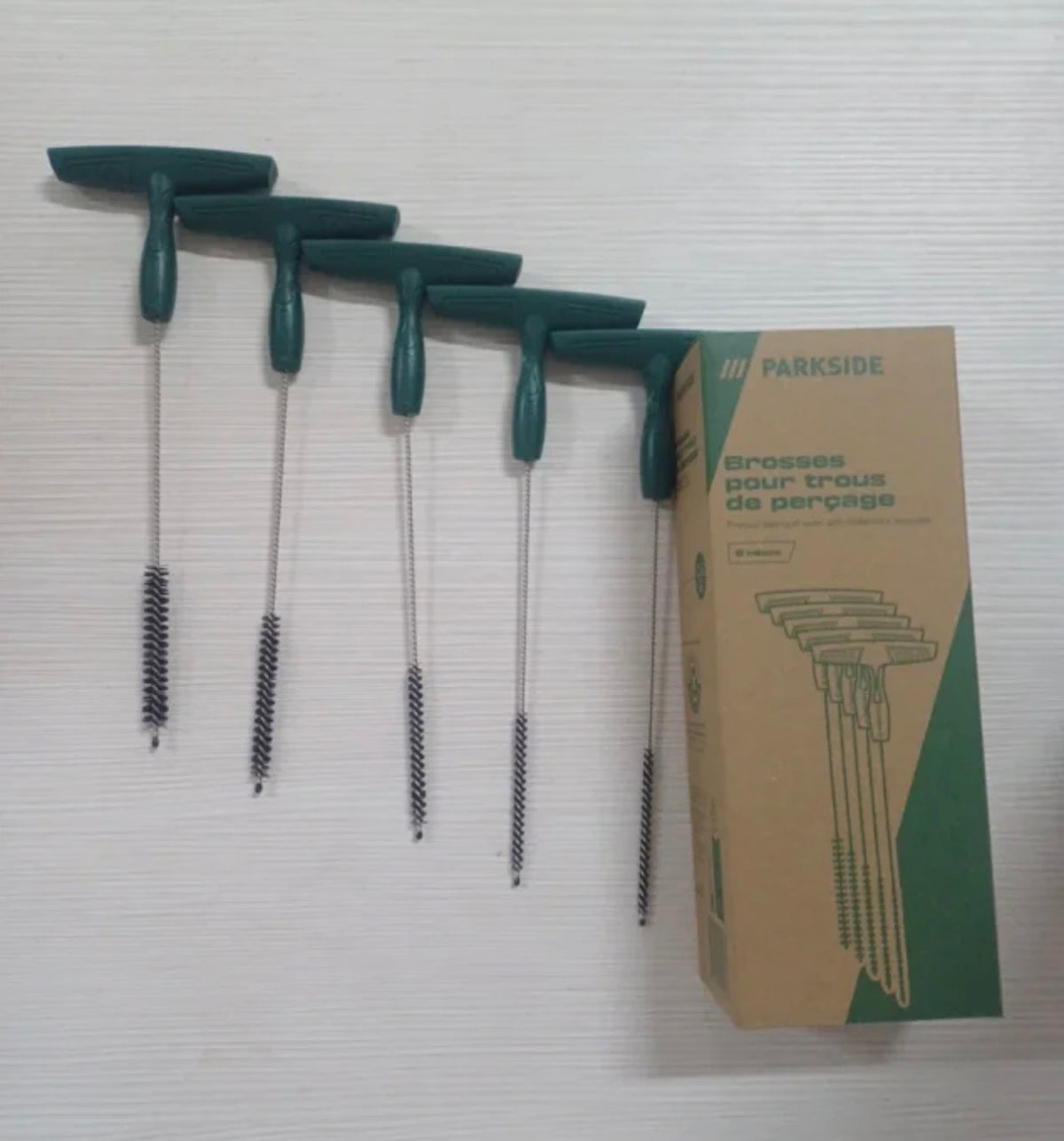 Parkside 5-piece brush set