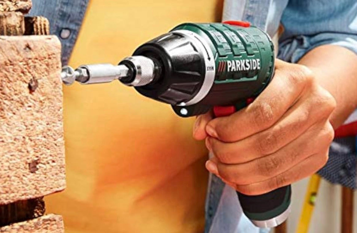 Brand: Parkside
4.0
4.0 out of 5 stars
(38)
PARKSIDE PSSA 4 A1 Cordless Screwdriver | LED Light | USB Charger | Case + Bit Accessories
