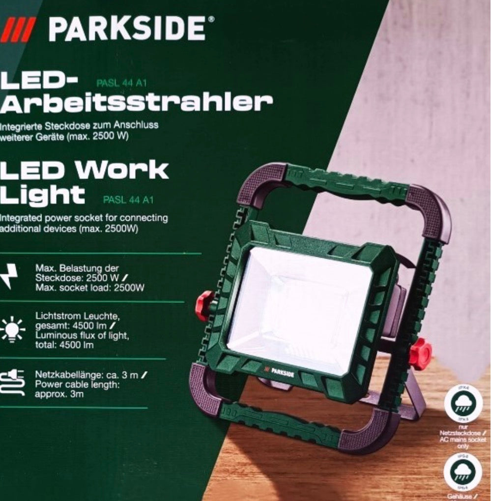 PARKSIDE Pracovní LED reflektor PASL 44 A1
2500w