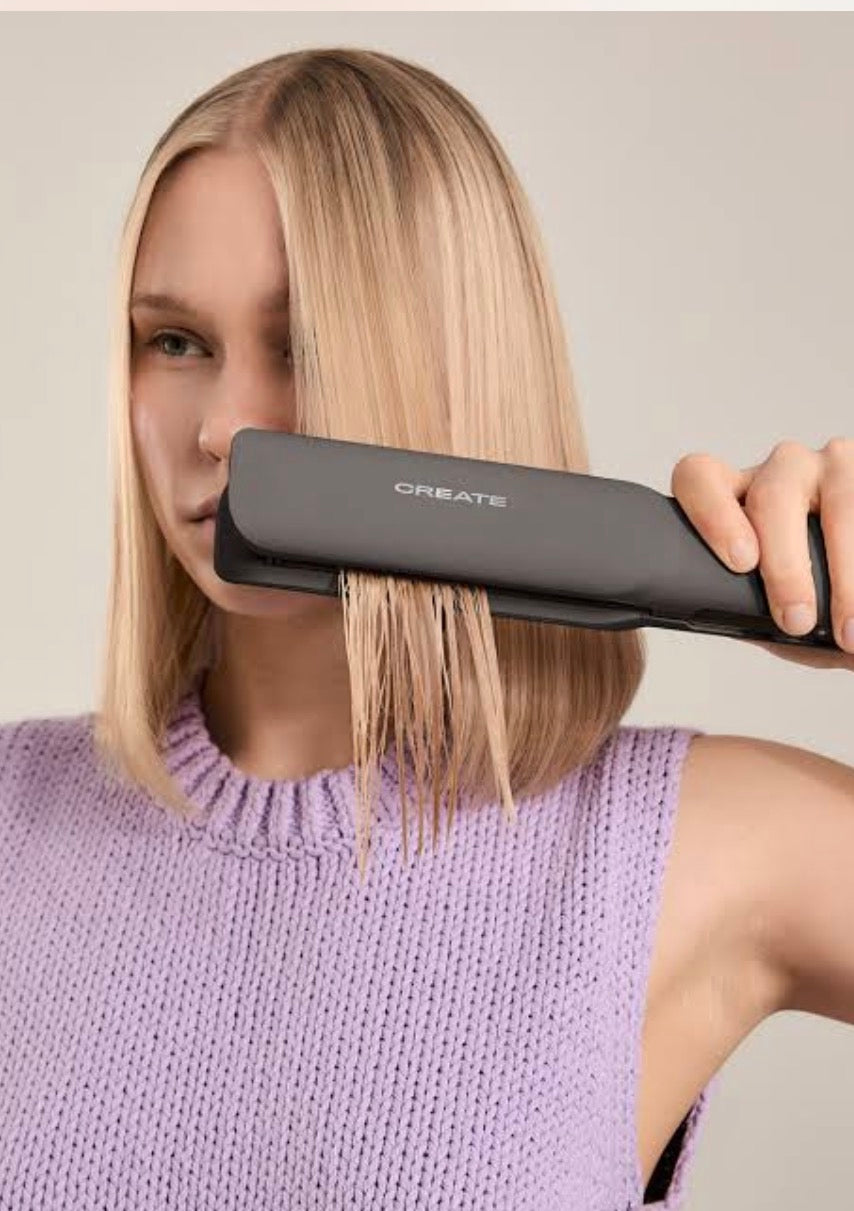 CREATE Ceramic Air Styler Dual — 2-in-1 Ionic Straightening Air Dryer for Wet or Dry Hair