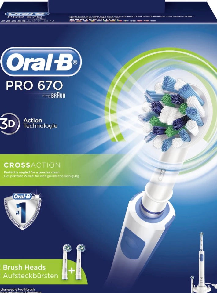 ORAL-B PRO670CA ELECTRIC TOOTHBRUSH