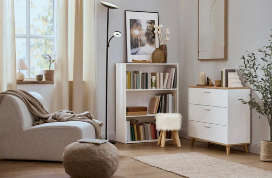 Livarno LED Uplighter Floor Lamp with Reading Light — 1.8 m, 2100 lm Uplight + 560 lm Reading Arm, 3000–6500 K